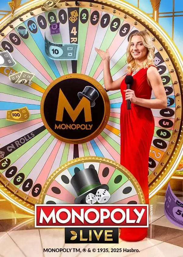 Monopoly Live at Betfriday Casino